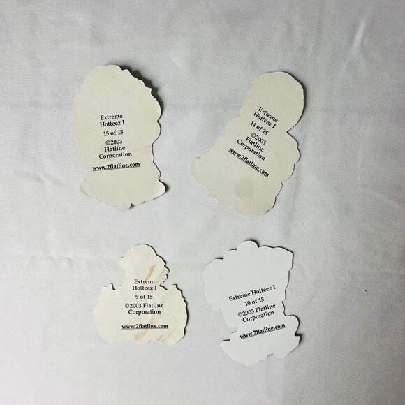 Vintage 2003 Y2k Extreme Hotteez Girlie Pop Sticker Set (4) - Picture 7 of 7